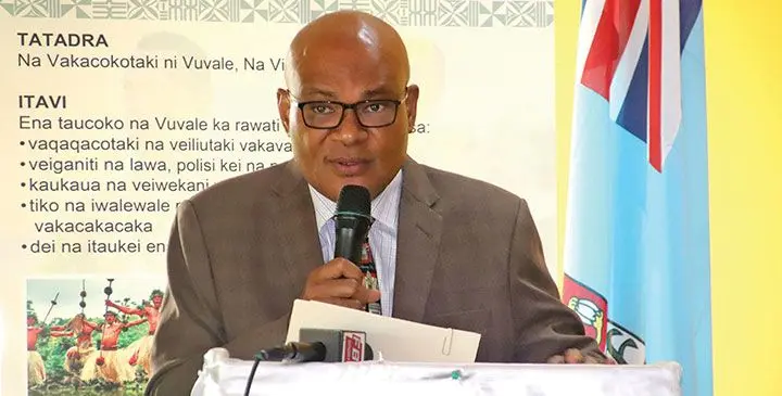 Ministry of iTaukei Affairs permanent secretary Pita Tagicakirewa.
