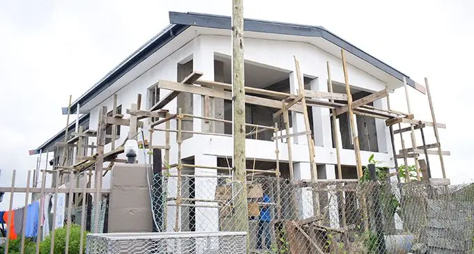 A property under construction at Wainibuku new subdivision in Nakasi, Nausori on July 15, 2020.  Photo: Ronald Kumar