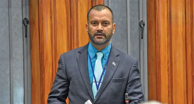 Opposition Whip Alvick Maharaj.