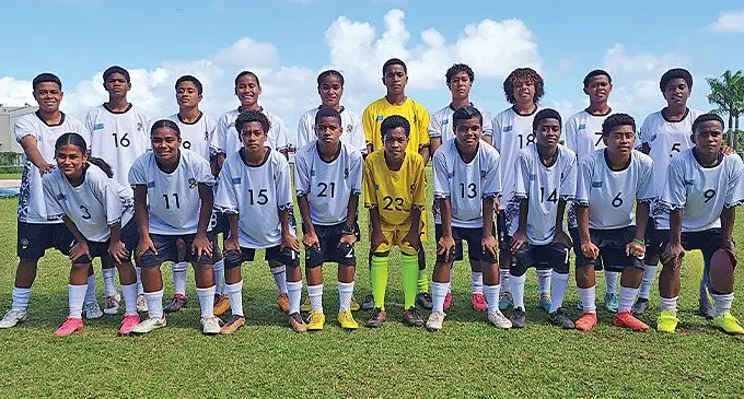 Fiji Under-16 women’s football team to play in the upcoming OFC U16 Championship in Suva. Photo: Fiji FA Media
