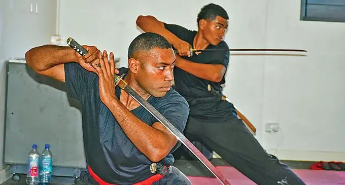 The newly launched Fiji National University martial arts programme to run for six weeks. Photos: Fiji National University