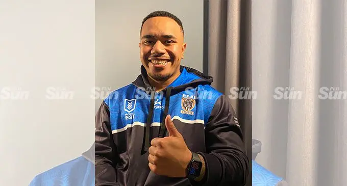 Vodafone Fiji Bati halfback Netane Masima in Sydney, Australia. Photo: Simione Haravanua