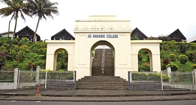 Jai Narayan College teacher Asish Prasad says he was robbed just outside the school premises. Photo: Ronald Kumar
