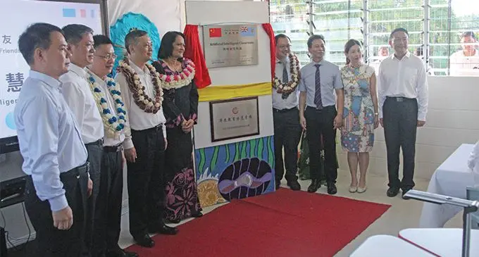 Minister for Education Rosy Akbar at Yat Sen. Photo: Ministry of Education
