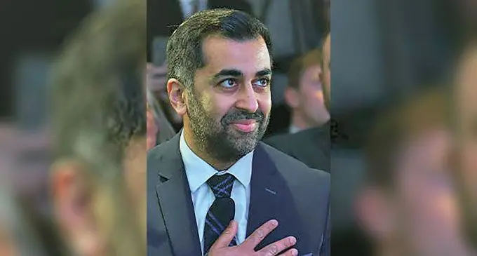 Humza Yousaf won 52 percent of the vote of SNP members in the second round.Photo: AFP