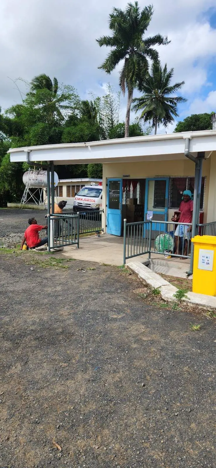 Savusavu Sub-divisional Hospital in Savusavu.