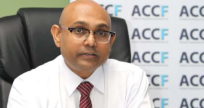 Accident Compensation Commission chief executive officer Parvez Akbar.