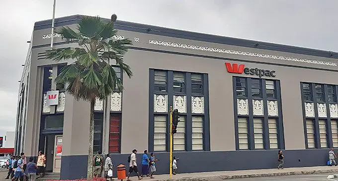 The Westpac Bank headquarters in Suva.  