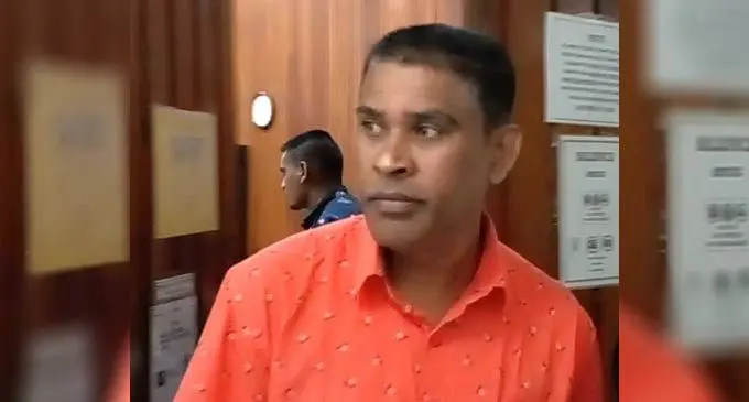 Ajay Kumar outside the High Court of  Lautoka. Photo: Salote Qalubau