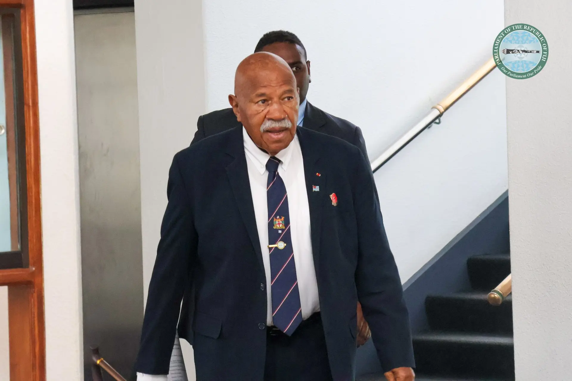 Prime Minister Sitiveni Rabuka in Parliament on November 3, 2025.