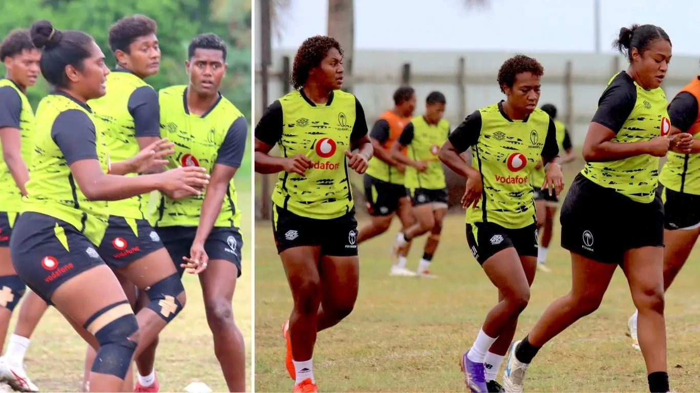 The Vodafone Fijiana XV got the week underway with their first training session this morning at Buckhurst Park
