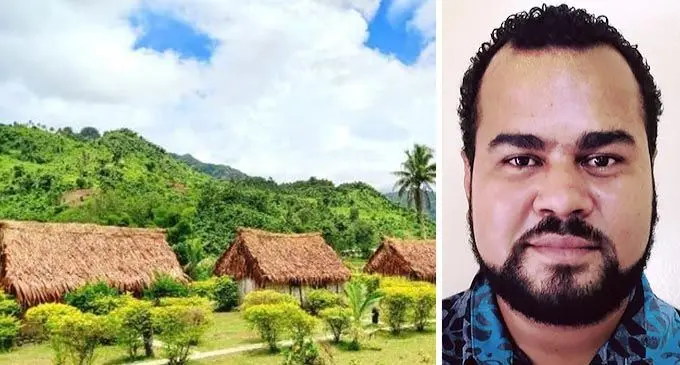 The Namosi Eco Resort and Lionel Rogers.