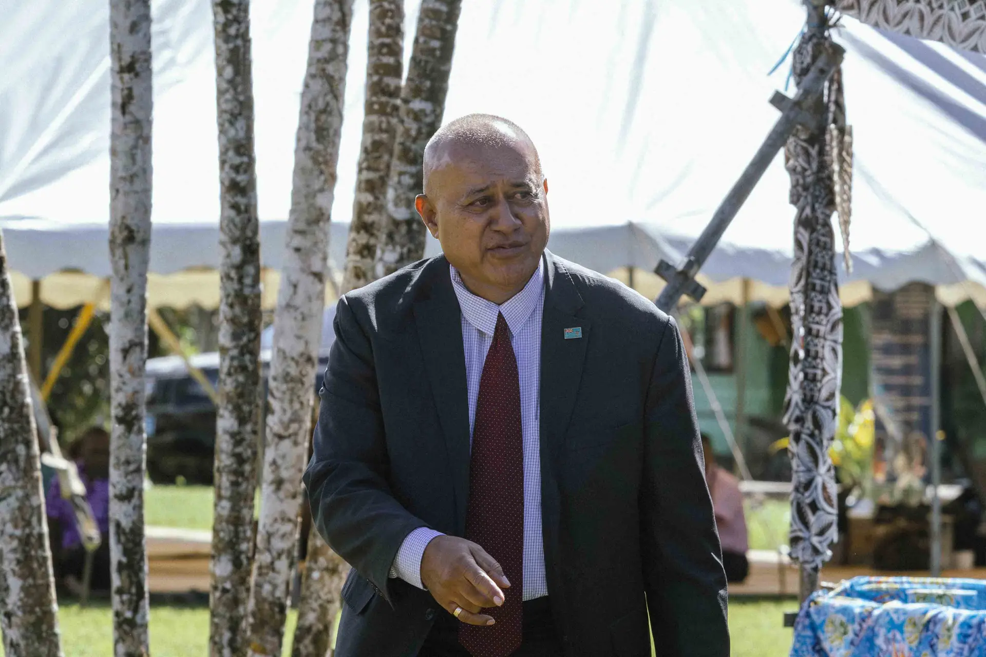 Minister for Policing and Communications Ioane Naivalurua.