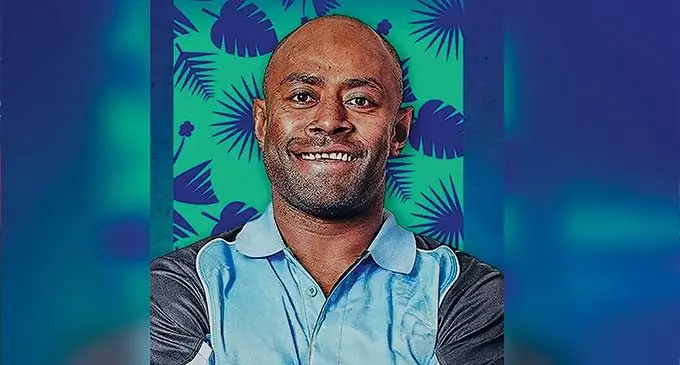 Former Flying Fijian, Mosese Rauluni.