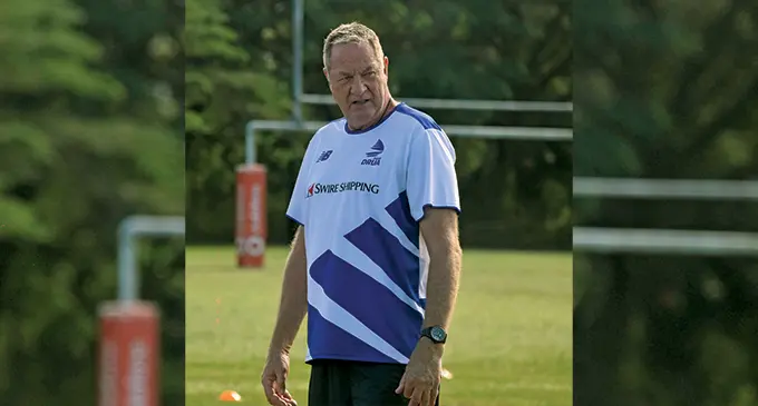 Swire Shipping Fijian Drua head coach Mick Byrne.  Photo: Waisea Nasokia 
