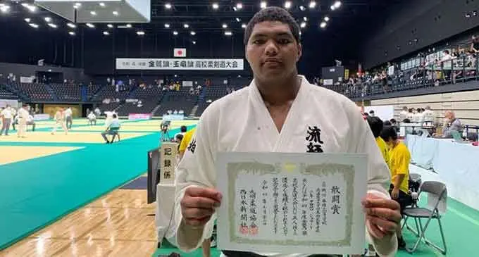 Gerard Takayawa. Photo: Fiji Judo Association