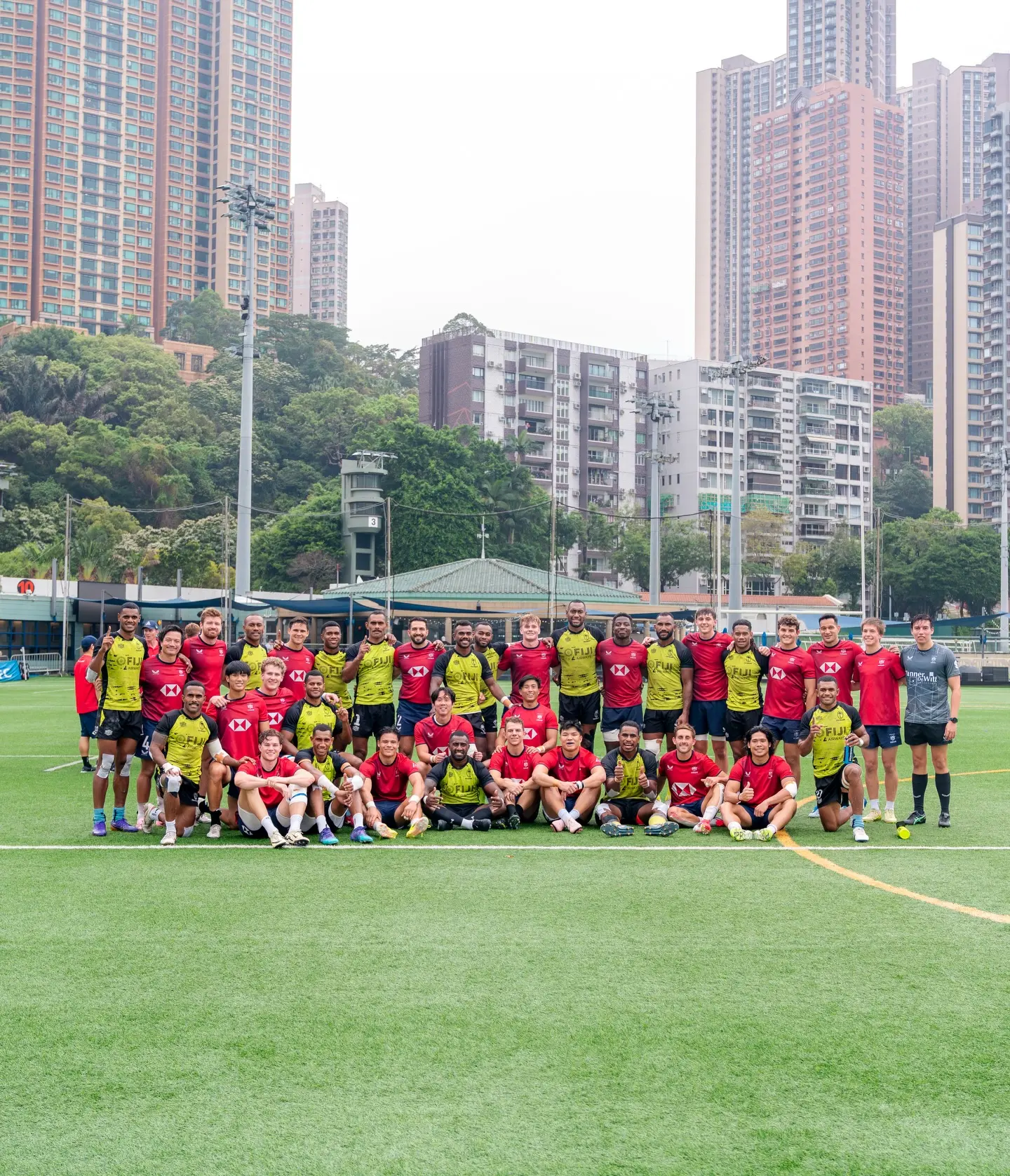 Fiji and Hong Kong men’s rugby sevens player