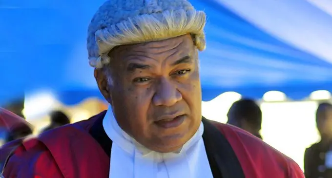 Acting Chief Justice Salesi Temo. Photo: Ronald Kumar