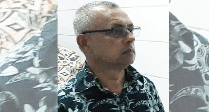 Mohammed Raheesh Isoof outside the High Court in Lautoka on November 13, 2019. Photo: Salote Qalubau