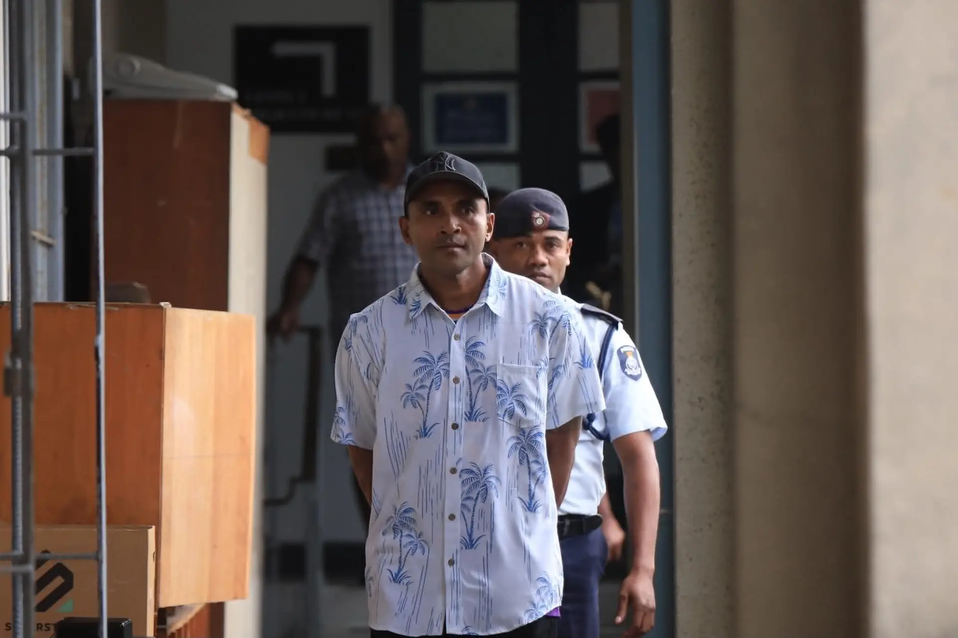Isaia Ledua outside the High Court in Suva on July 3, 2026. 