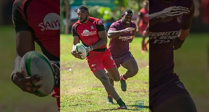 Veteran sevens forward Sevuloni Mocenacagi plays for Yamacia in the Nukuvura Bibikai Sevens tournament at Draiba, Namataku, Nadroga Navosa on September 29, 2022. Mocenacagi in an interview with SUNsports said that he was grateful to Ben Gollings for giving him a second chance. He also revealed why he was not going back to France. Photo: Nukuvura Bibikai