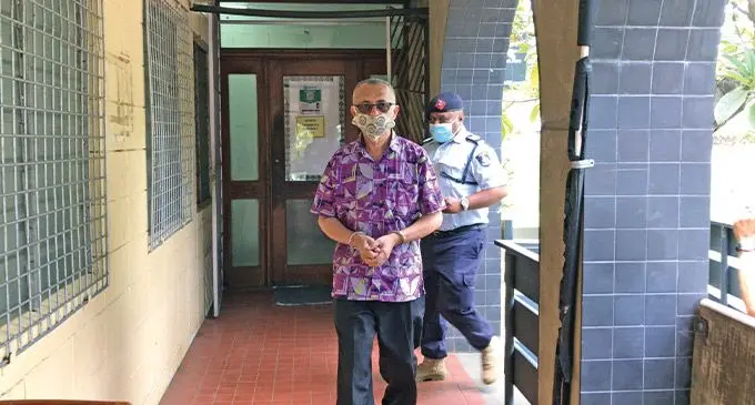 Nausori Highlands convicted murderer Muhammed Raheesh Isoof outside High Court in Lautoka. Photo: Ashna Kumar