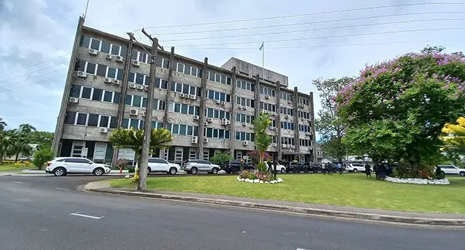 The Government Buildings in Suva that houses Fiji’s Court House and various government departments . Photo: Ronald Kumar