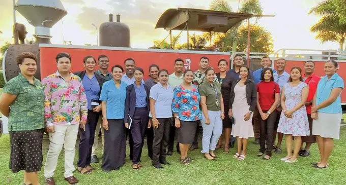 Participants of the trainer networking club at Fiji Gateway Hotel in Nadi