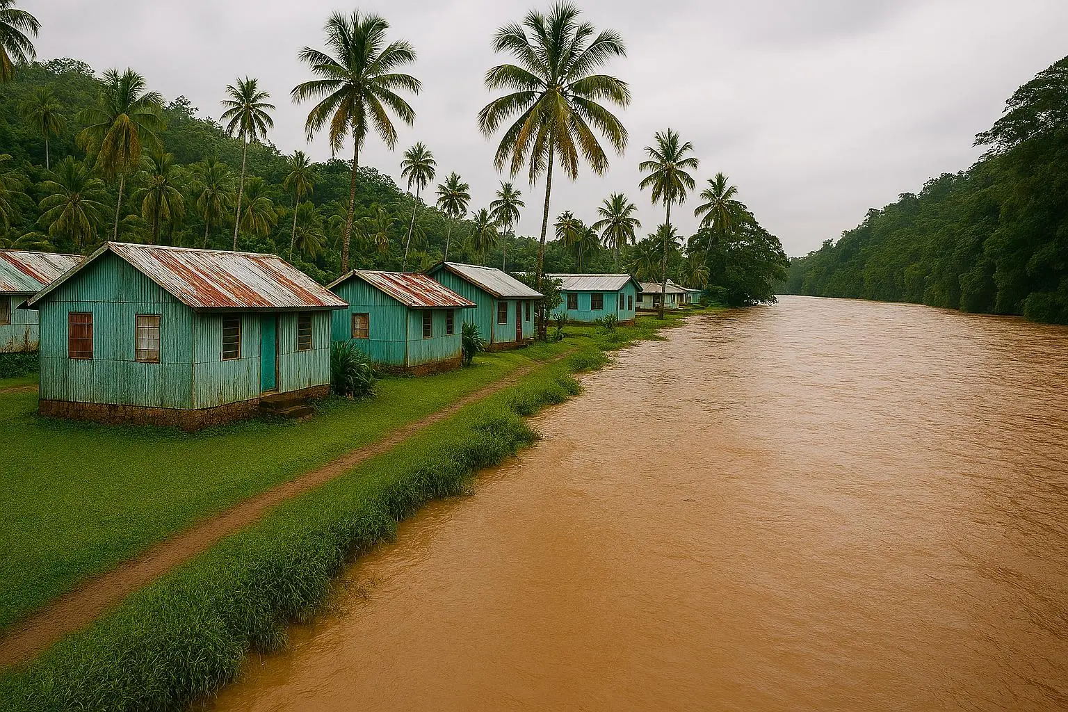 Image of flood water