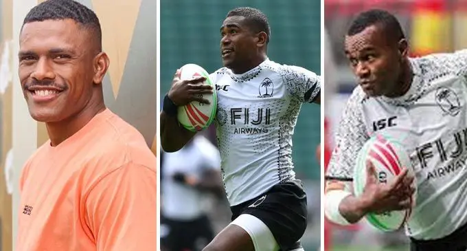 Rising star winger Jiuta Wainiqolo, Aminiasi Tuimaba and Alasio ‘Mr Nitro’ Naduva. 