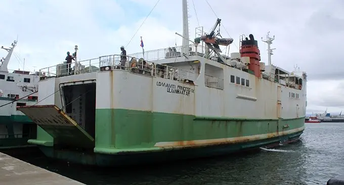 Lomaiviti Princess 9 berth at Port Mua-i-Walu, Suva.
