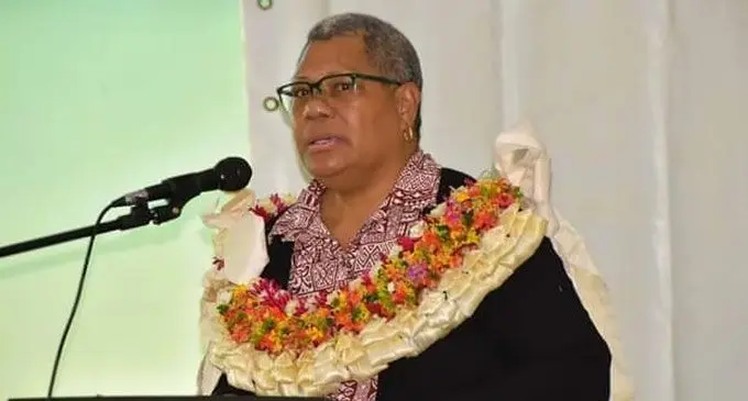 Dr Raijeli Taga.