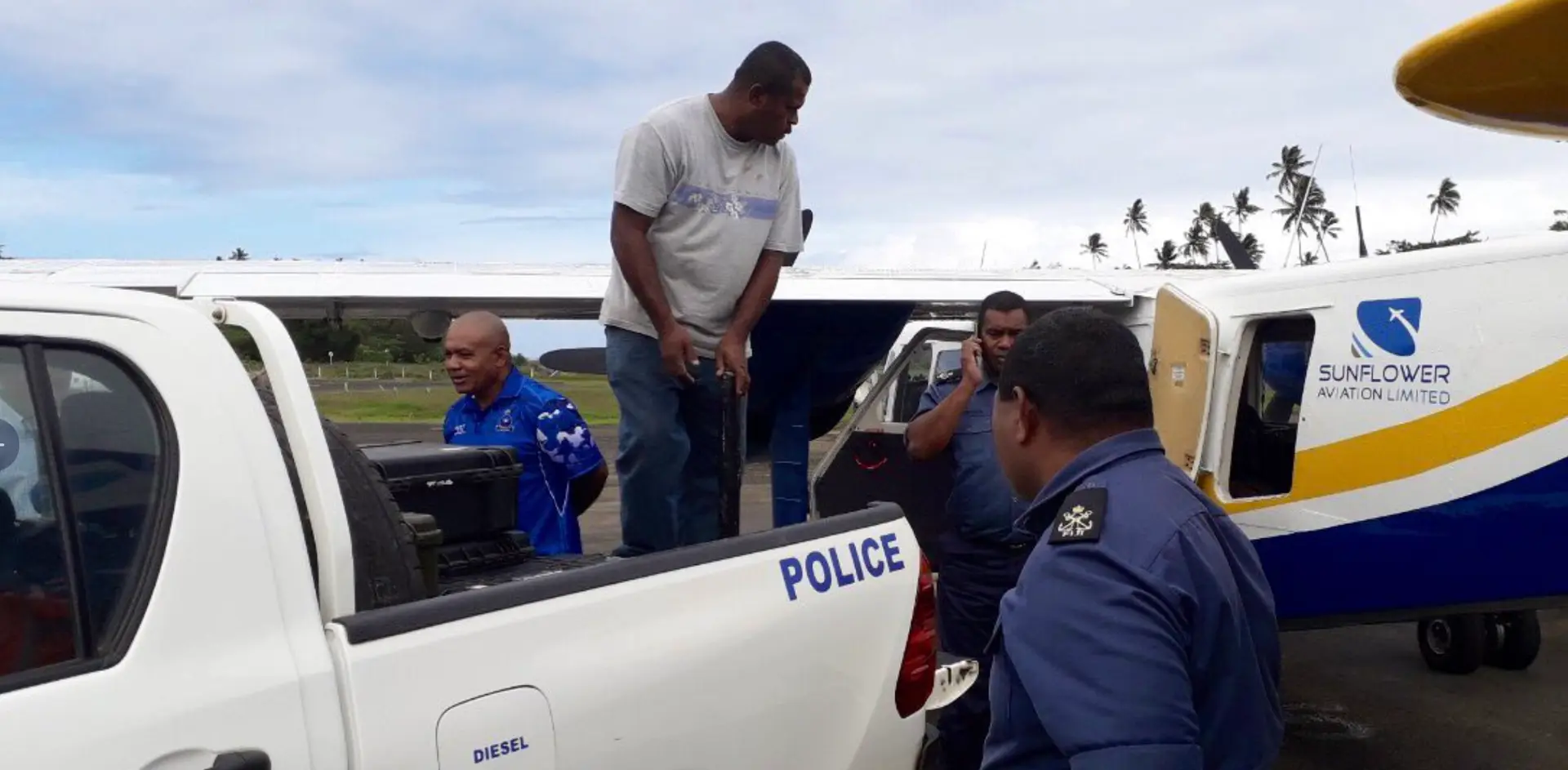 Search operations continue in Natewa Bay.