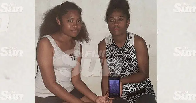 Sisilia Rosi (left) and her cousin Vani Traill at the home of the late Josua Matanisiga in Velovelo, Lautoka on October 25, 2019. Photo: Salote Qalubau