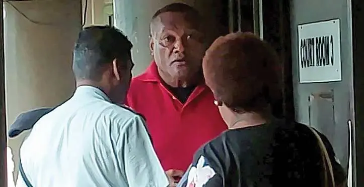 Vilikesa Nasivi outside the Lautoka Magistrates Court on May 1, 2023. Photo: Salote Qalubau