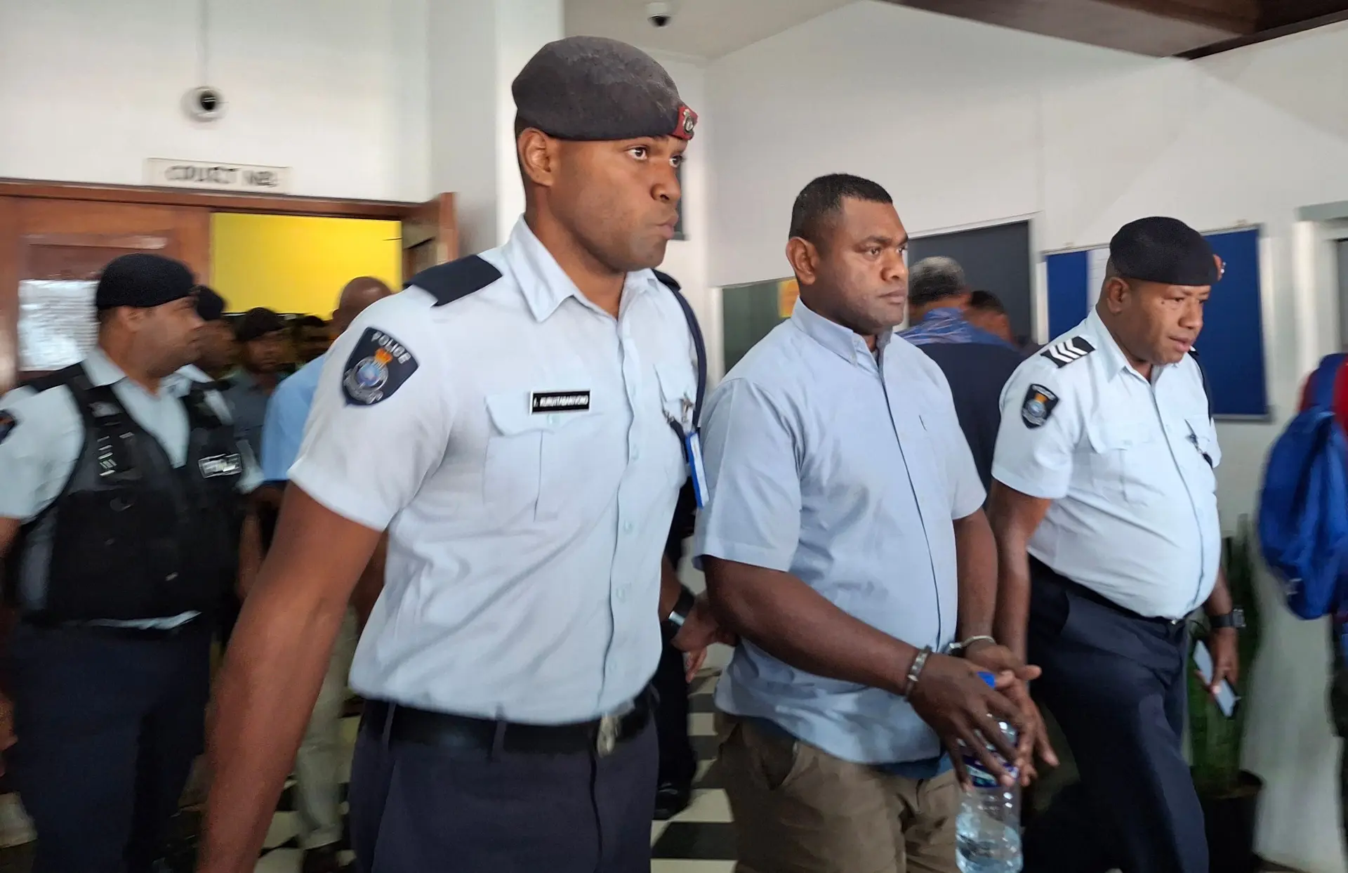 Ratu Peceli Rosotokaicake Rokoravolo at the Nadi Courthouse.