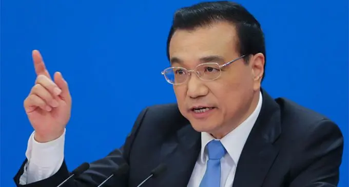 People’s Republic of China Prime Minister Li Keqiang. 