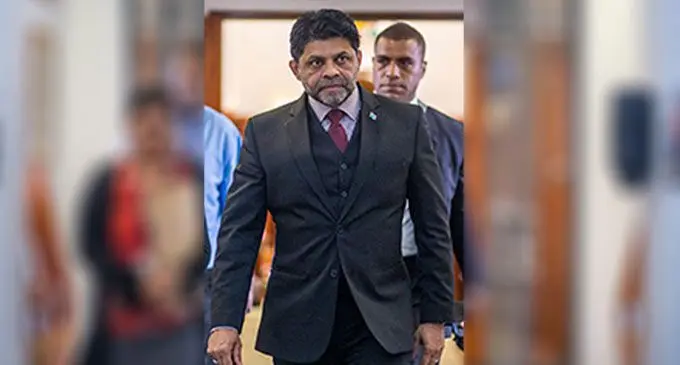 Minister for Economy, Aiyaz Sayed-Khaiyum.