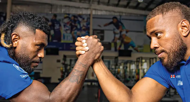 fijian Drua Frank Lomani And Tevita Ikanivere