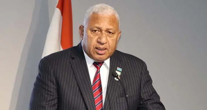 Prime Minister Voreqe Bainimarama.