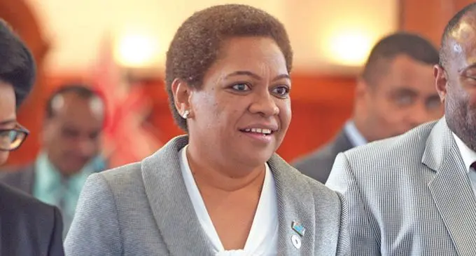 Minister for Women, Children and Poverty Alleviation Mereseini Vuniwaqa.