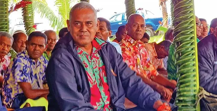 Tui Vuna, Ratu Aporosa Rageci, at Naselesele Village at Wainikeli district, Taveuni after the visit of the Prime Minister, Sitiveni Rabuka, on May 12, 2023. Photo: Sampras Anand
