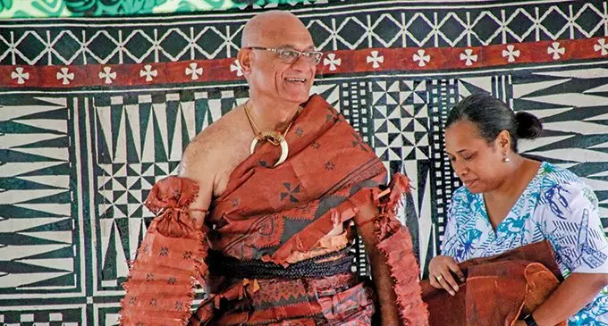 The Vunivalu of Nukunitabua, Ratu Naulu Mataitini in Lomanikoro Village, Rewa. Photo: Josua Buredua
