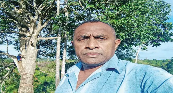 Nabukaluka District School head teacher Aporosa Bole