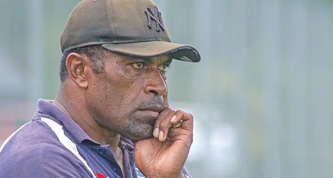 Former national 7s star winger, Sireli Bobo, during the Mobil Uprising Sevens tournament at Pacific Harbour, Deuba, on February 6, 2021.  Photo: Leon Lord