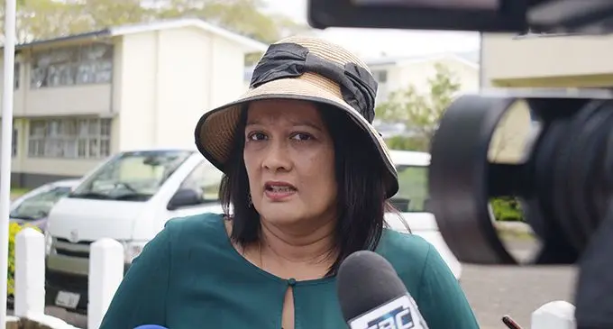 Minister for Education Rosy Akbar. Photo: Ronald Kumar.