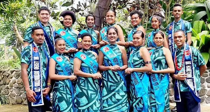 Contestants of the Vodafone Festival of the Friendly North during their tour in Savusavu on September 24, 2022. Photo: Vodafone Festival of the Friendly North