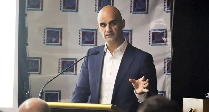 ANZ country head, Rabih Yazbek speaker at a post Budget forum, at the Reserve Bank of Fiji, earlier this week.