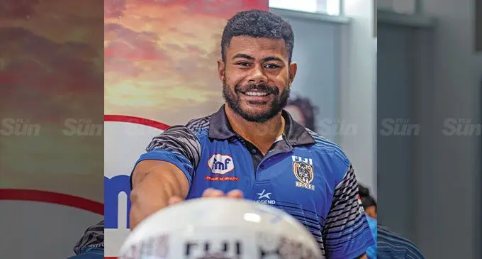 Fiji Bati rep Pio Seci. Photo: Leon Lord