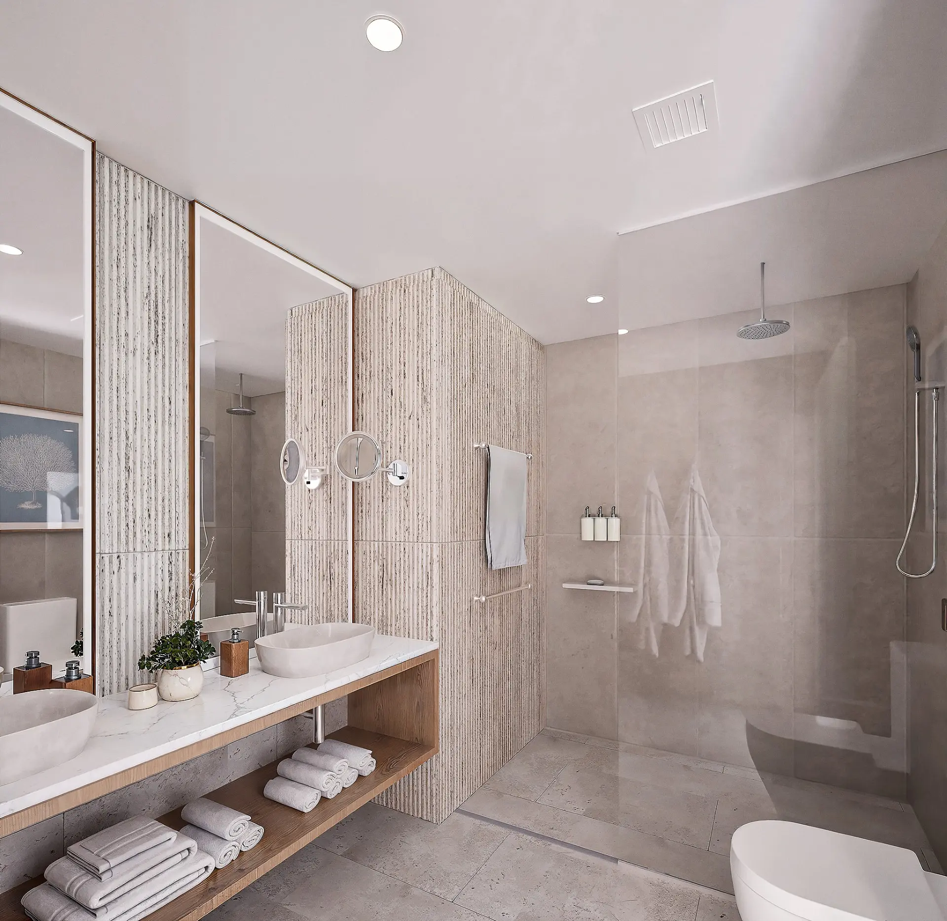 The bathroom facility in the mock up room for Radisson Blu Mirage Naisoso.jpg